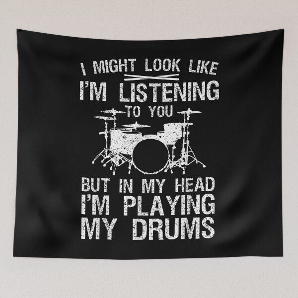Item preview, Funny Drummer Design Drumline Drumming designed and sold by Pronce987.