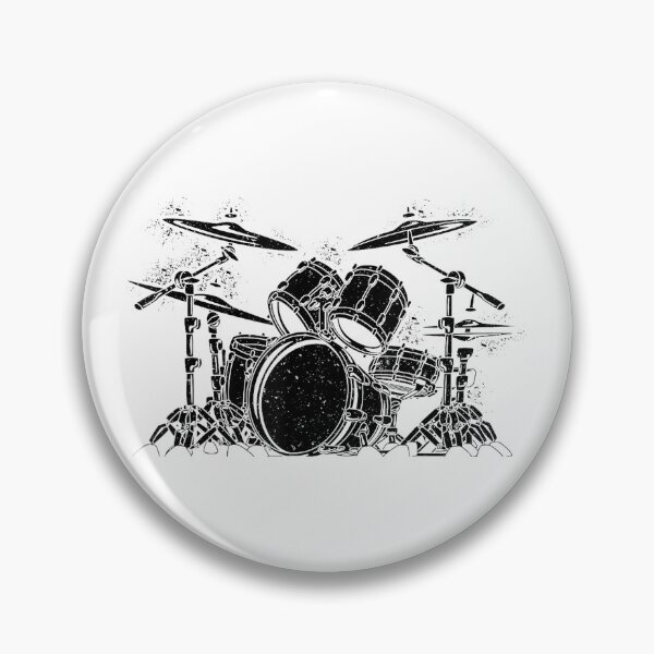 Item preview, Retro Vintage Drum Set Drummer designed and sold by Pronce987.