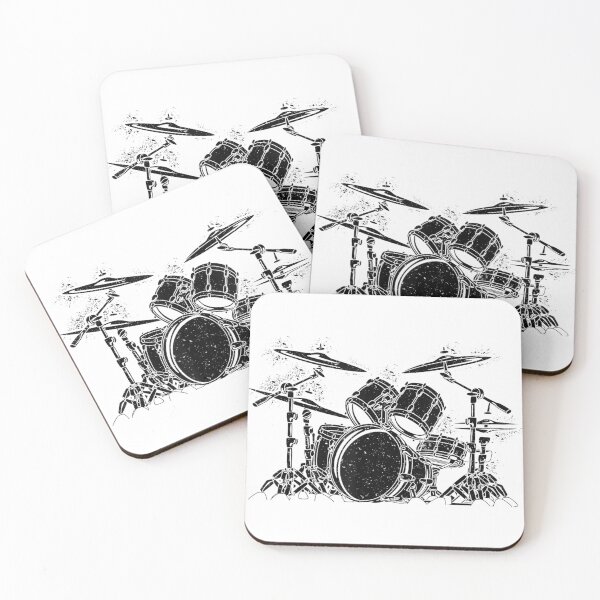 Item preview, Retro Vintage Drum Set Drummer designed and sold by Pronce987.