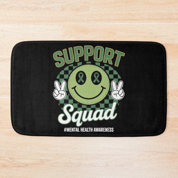 Item preview, Mental Health Matters Awareness Support Squad Green Ribbon designed and sold by EntroRhim.