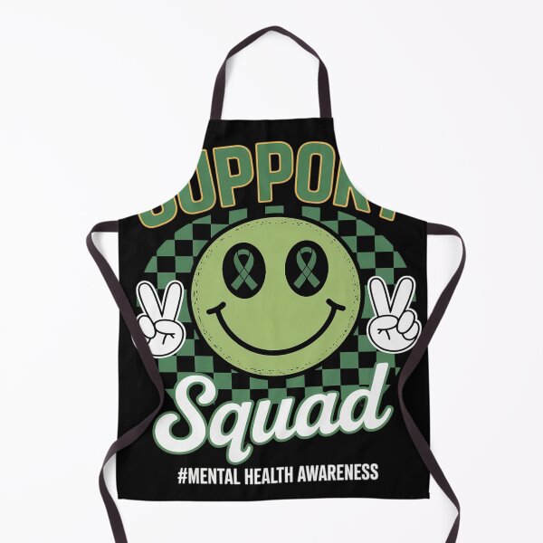 Item preview, Mental Health Matters Awareness Support Squad Green Ribbon designed and sold by EntroRhim.