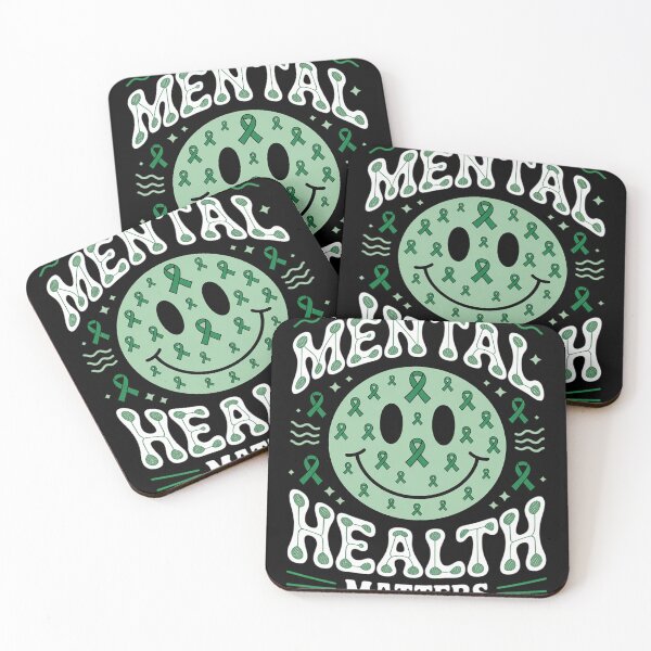 Item preview, Mental Health Matters Awareness Smile Face Men Women Kids designed and sold by EntroRhim.