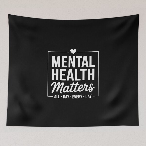 Item preview, Mental Health Matters All Day Every Day designed and sold by EntroRhim.