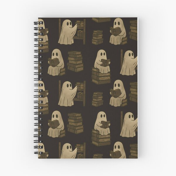 Item preview, Bookish ghost retro dark academia aesthetic for book lovers  designed and sold by Fantasy Cache.