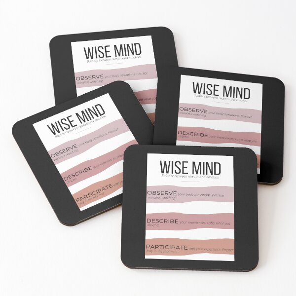 Item preview, Wise Mind DBT Skill In Dialectical Behavioral Therapy designed and sold by AprilClark23.