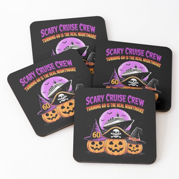 Item preview, Scary Cruise Crew Turning 60 is The Real Nightmare Halloween designed and sold by Sandrhaus.