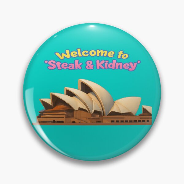 Item preview, Bienvenido a Steak & Kidney designed and sold by Geep-OG-Design.