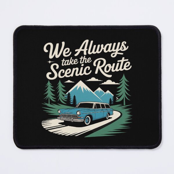 Item preview, Scenic Route Family Road Trip Vacation Matching designed and sold by Sandrhaus.