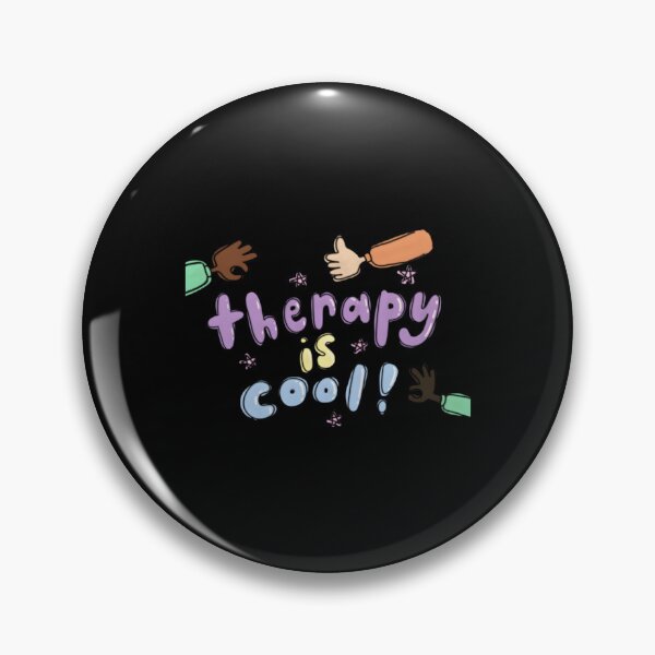 Item preview, Therapy Is Cool Positive Mental Health designed and sold by AprilClark23.