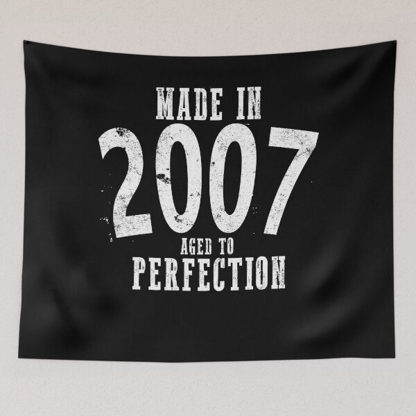 Item preview, Made In 2007 Happy Birthday Shirt designed and sold by shoppzee.