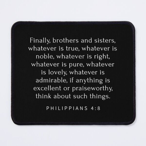 Item preview, Philippians 4:8 designed and sold by successmom.