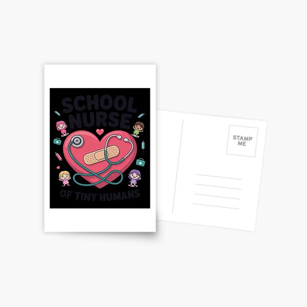 Item preview, School Nurse of Tiny Humans Funny Back to School designed and sold by Sandrhaus.