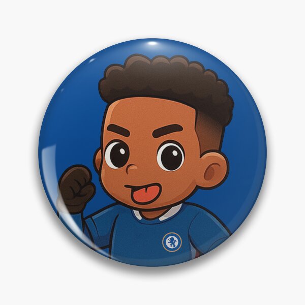 Item preview, ESTEVAO BLUES CELEBRATION | CHIBI STICKER designed and sold by LucianettiDsg.