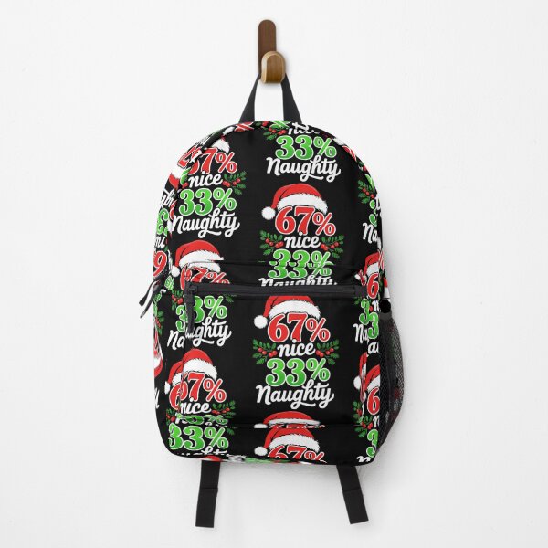 Item preview, Santa Hat 67 Nice 33 Naughty Christmas 67 Meme Six Seven designed and sold by pansak.
