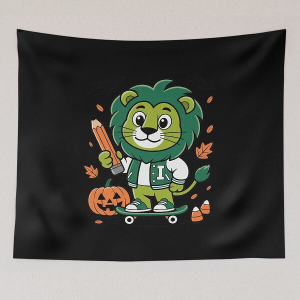 Item preview, School Spirit Halloween Lion – Isibindi Fun Edition designed and sold by Sandrhaus.
