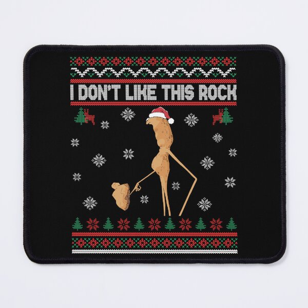 Item preview, I Dont Like This Rock Ugly Christmas Sweater Marcus The Worm designed and sold by pansak.