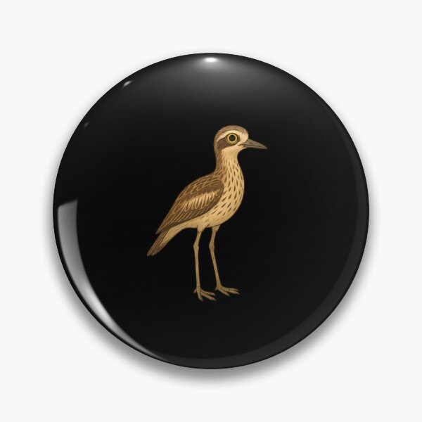 Item preview, Bush Stone Curlew Vintage Nature Art Bird Illustration designed and sold by malekart1.