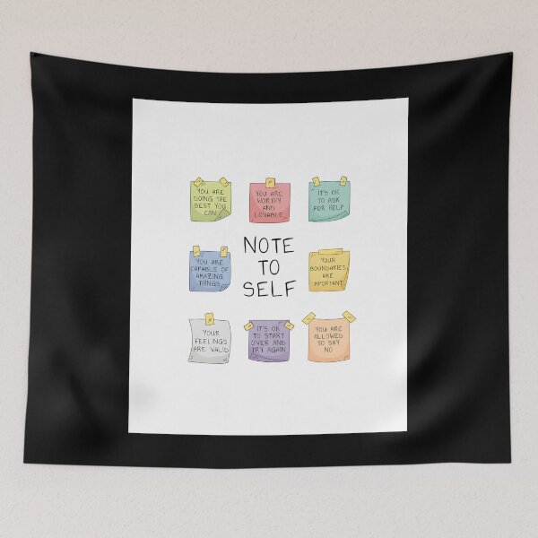 Item preview, Note To Self Mental Health Self-Love designed and sold by AprilClark23.