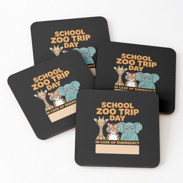 Item preview, School Zoo Trip Safety for Kids with Emergency Contact designed and sold by ryukaizox1.