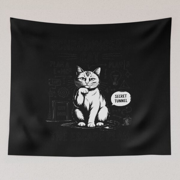 Item preview, Schrödingers Cat The Escape Plan Science Teacher designed and sold by ryukaizox1.