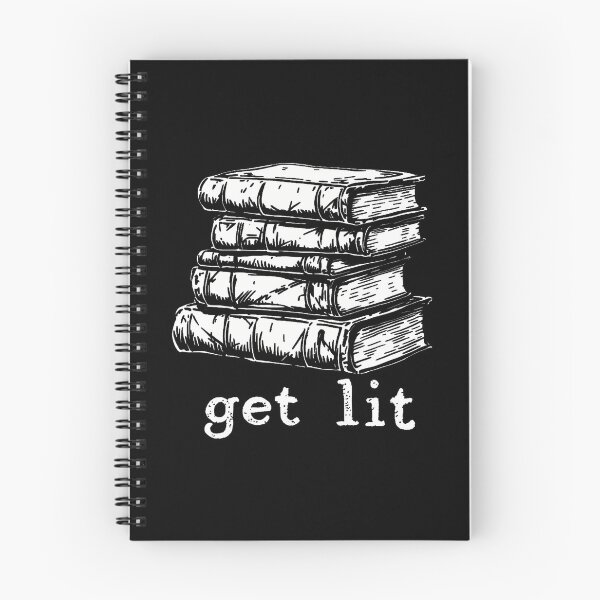Item preview, Witty Reading Slogan Get Lit Book Nerd Style Books Lover designed and sold by DanielleTonia.