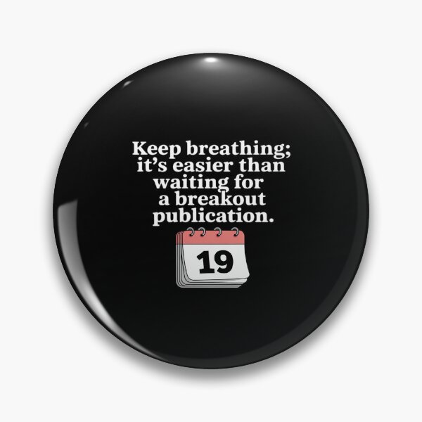 Item preview, Science Nerd Keep Breathing Research designed and sold by ryukaizox1.