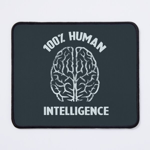 Item preview, STOP AI - 100% Human Intelligence designed and sold by Frank J. Art.