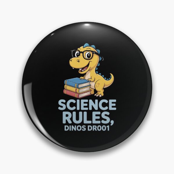 Item preview, Science Rules Dinos Drool Nerdy Dinosaur designed and sold by ryukaizox1.