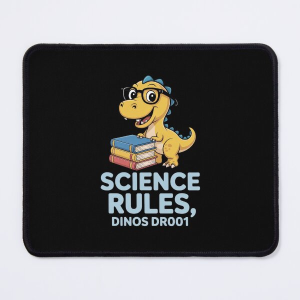 Item preview, Science Rules Dinos Drool Nerdy Dinosaur designed and sold by ryukaizox1.