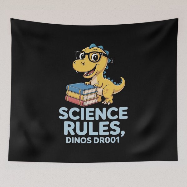 Item preview, Science Rules Dinos Drool Nerdy Dinosaur designed and sold by ryukaizox1.