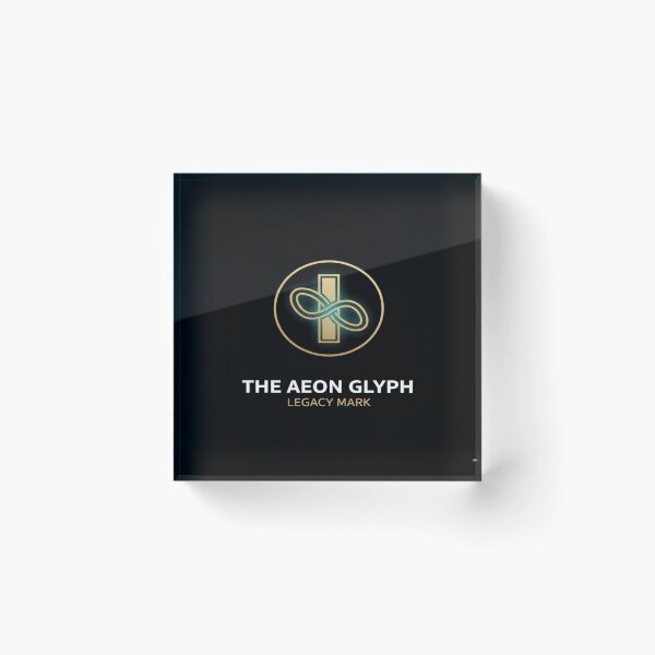 Item preview, Aeon Glyph Symbol | Timeless Legacy Geometric Mark designed and sold by Amazing-Shop5T.