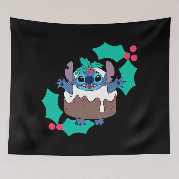 Item preview, Stitch Christmas Pudding Surprise Cute Holiday Dessert designed and sold by gonyeagoensv.