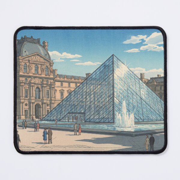 Item preview, Louvre Museum Japanese Woodblock Print designed and sold by Takeda-art.