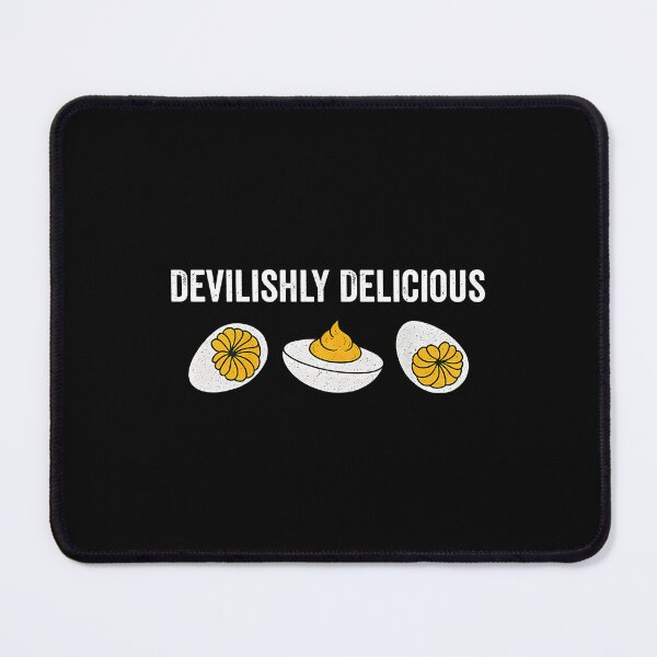 Item preview, Devilishly Delicious Funny Deviled Eggs Pun designed and sold by SheilaAnjelica.