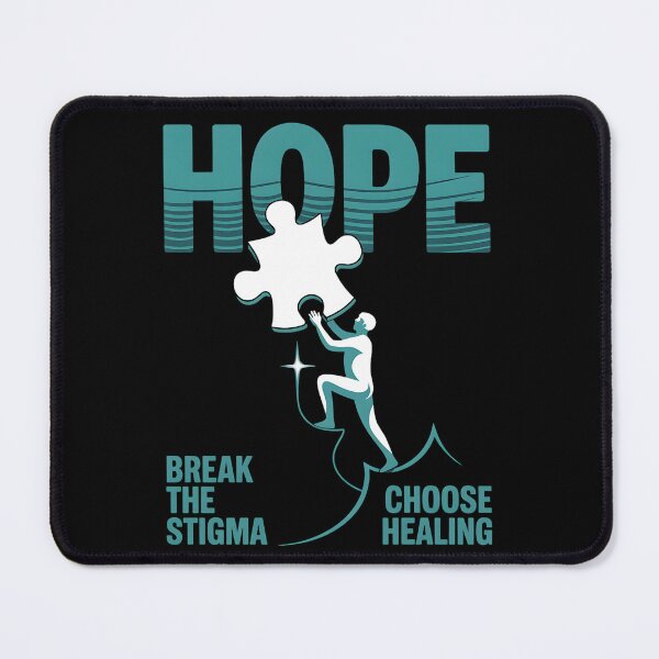 Item preview, HOPE – Inspiring Mental Health Awareness Design designed and sold by Taans-Creation.