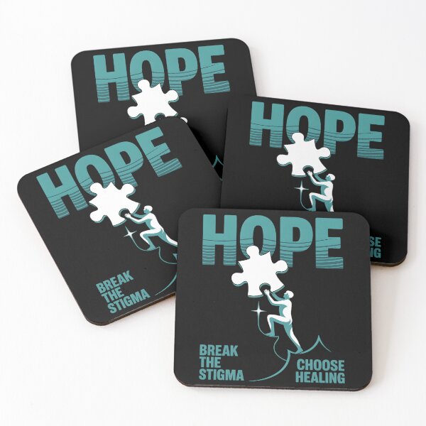 Item preview, HOPE – Inspiring Mental Health Awareness Design designed and sold by Taans-Creation.