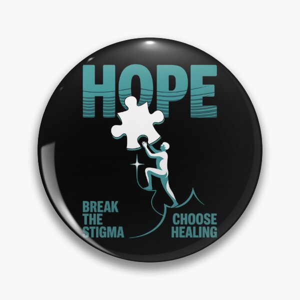 Item preview, HOPE – Inspiring Mental Health Awareness Design designed and sold by Taans-Creation.