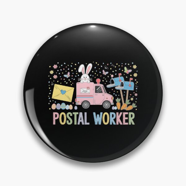 Artikelvorschau, Postbote, Osterhase entworfen und verkauft von DentistLegal.
