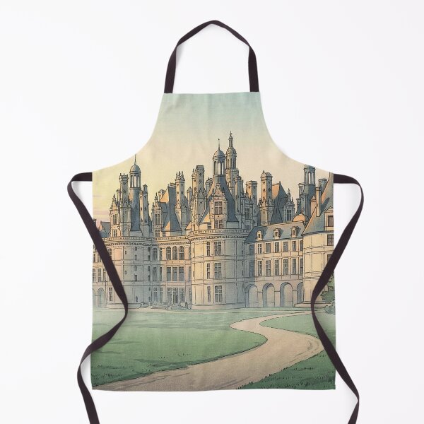 Item preview, Chateau de Chambord Japanese Woodblock Print designed and sold by Takeda-art.