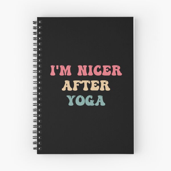 Item preview, I'M Nicer After Yoga designed and sold by BrandyMegan.