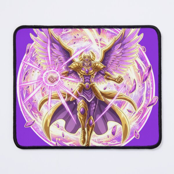 Item preview, Violet Guardian - Celestial Anime Warrior Art designed and sold by ThroneOfAnime.
