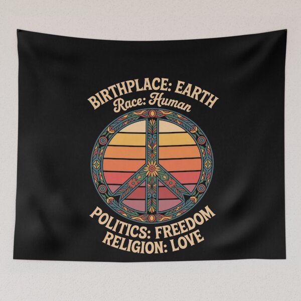 Item preview, Birthplace Earth Race Human Politics Religion Love Tank designed and sold by MinaReinger.