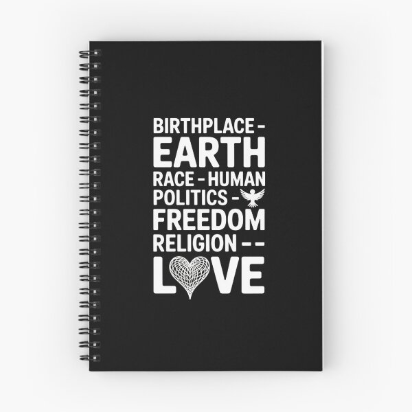 Item preview, Birthplace Earth Race Human Politics Freedom Love designed and sold by AmparoBoyle.