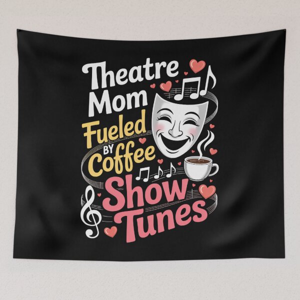 Item preview, Theatre Mom Fueled By Coffee Theatre Actress Mom Theater Mom designed and sold by DentistLegal.
