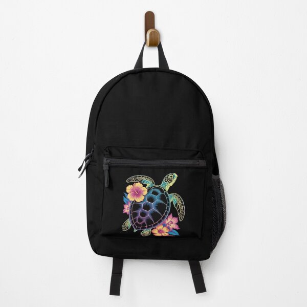 Item preview, Sea Turtle Hawaiian Flowers Hawaii Scuba Diving Diver designed and sold by Rotasiin.