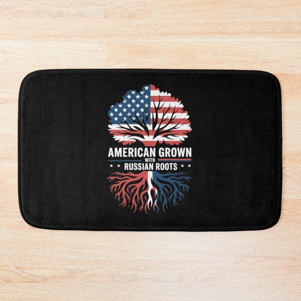 Item preview, American Grown with Russian Roots US Russia Politics Tree designed and sold by DrewLeuschke.
