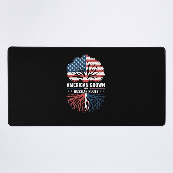 Item preview, American Grown with Russian Roots US Russia Politics Tree designed and sold by DrewLeuschke.