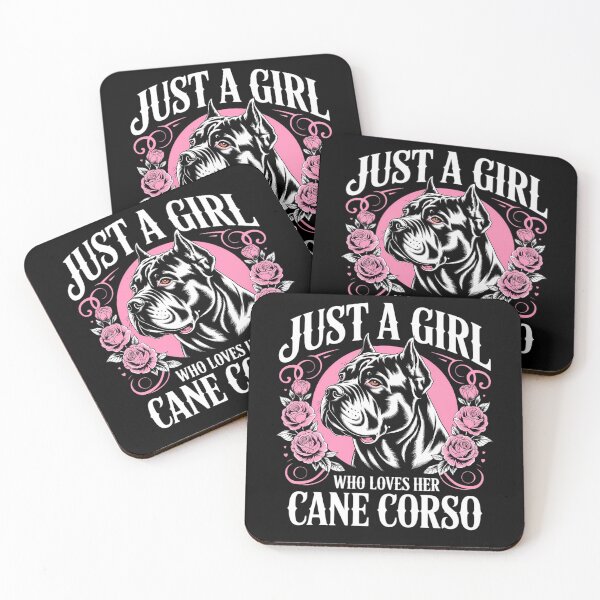 Item preview, Cane Corso Just A Girl Who Loves Her Cane Corsos Dog designed and sold by DentistLegal.
