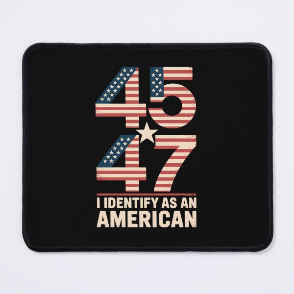 Item preview, 45 47 I Identify As An American, No Identity Politics designed and sold by HaileyRobel.