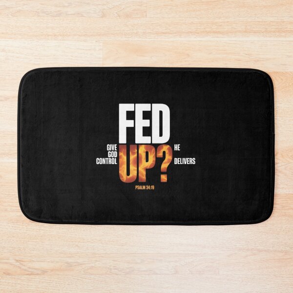 Item preview, FedUp Give God Control  designed and sold by AmparoBoyle.